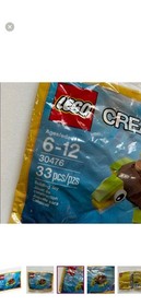 LEGO Creator Happy Turtle Set #30476 33 Pieces New In Bag! Sealed Retired
