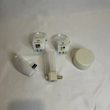 Set Of Nightlights Three LED Plug In, One Plug In (bulb needed), One Touch Light