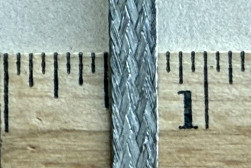 Flat Braided Tinned 1/4” Copper Wire 8.5 Feet - Photo 3/3