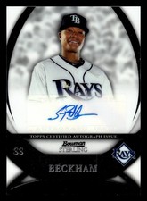 2010 BOWMAN STERLING PROSPECT AUTOGRAPHS #BSP-TB TIM BECKHAM AUTO