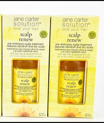Jane Carter Solution Scalp Serum 2oz Lot Of 2 Pre Shampoo Dandruff Dry Scalp