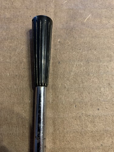 1963-67 GM Turn Signal Lever with Black Knob without Tilt Wheel OEM Used - Picture 2 of 7