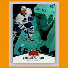 Ben Ondrus Rookie #91 2006 Flair Showcase Toronto Maple Leafs Hockey Card NHL NM