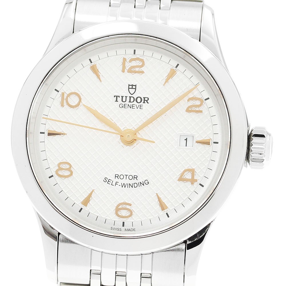TUDOR 1926 91350 Date Silver Dial Automatic Ladies Watch_920846 | eBay