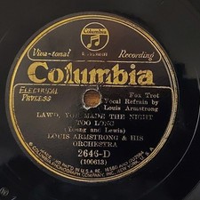 78 RPM Louis Armstrong 