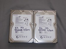 LOT OF 2X SEAGATE BARRACUDA ST31000524AS 7200.12 1TB  7200RPM 3.5" HARD DRIVES
