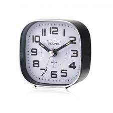 Ravel Petite Nachttisch Quarz Wecker schwarz RC038.3