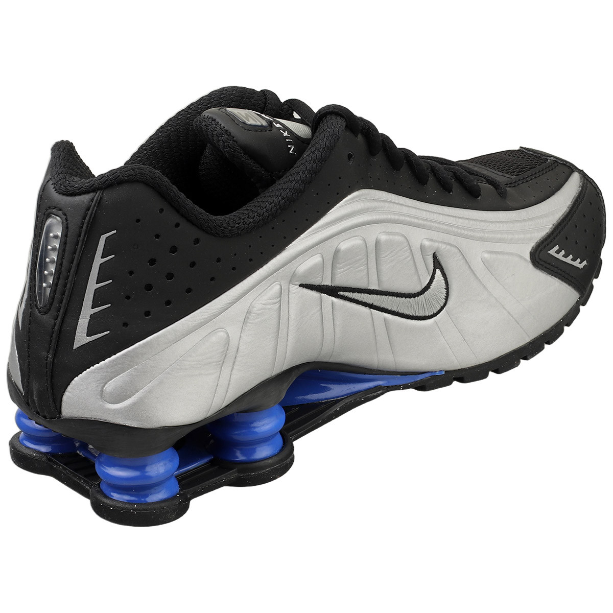 Nike Shox R4 Womens Fashion Sneakers in Black Silver - 8.5 US | eBay