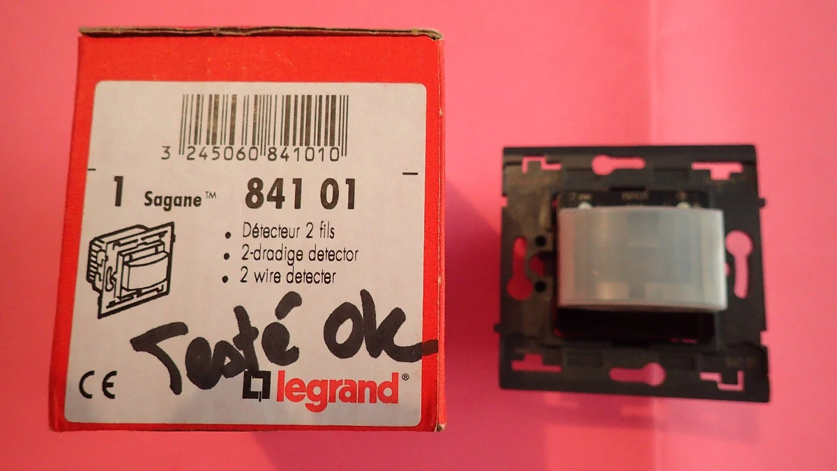 SAGANE LEGRAND 84417 844 17 - Interrupteur détecteur infrarouge Alarme intrusion