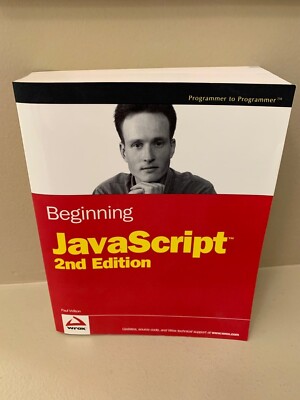 Beginning Javascript by Paul Wilton (Trade Paperback, Revised Edition) VG+