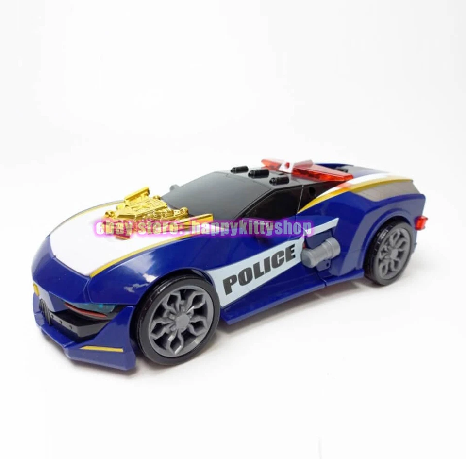 MINIFORCE Super Cops 9" Storm Chaser Figure Police Car Transform Robot Boys Toy - Image 4 of 4