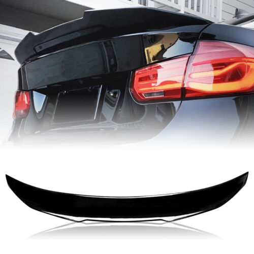 Gloss Black Trunk Spoiler Wing Fits 2013-2019 BMW 3er F30 F80 M3 Sedan Spoiler