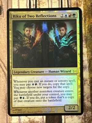 Riku of Two Reflections OVERSIZED FOIL 1x Commander 2011 MtG SP/NM | eBay Riku of Two Reflections OVERSIZED FOIL 1x Commander 2011 MtG SP/NM | eBay