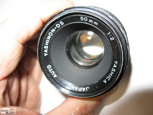 Yashica Yashinon DS 50 mm 1:2 M-42 Standard Objektiv lens - Picture 2 of 4