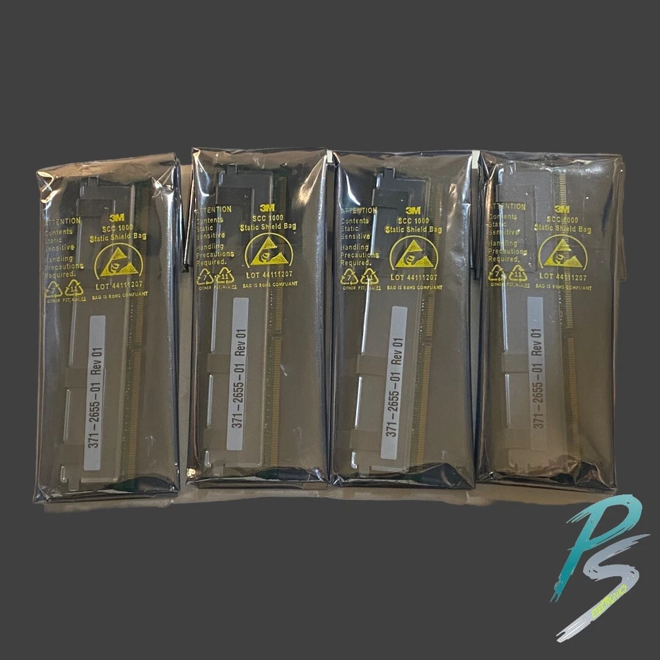 8GB (4x2GB) PC2-5300F DDR2 2Rx4 Server Memory RAM HYS72T256520HFD-3S-B - Image 2 of 2