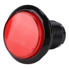 (red)Arcade Buttons Round LED Lamp Illuminated Large Button Arcade Machine