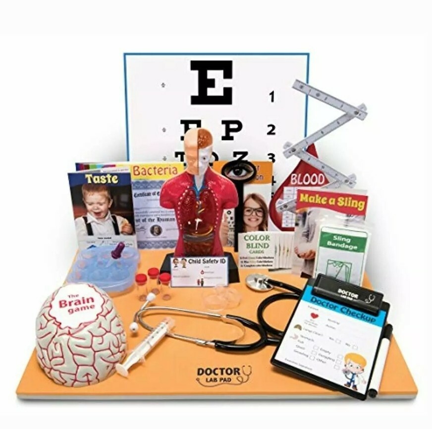 doctor kit with working stethoscope