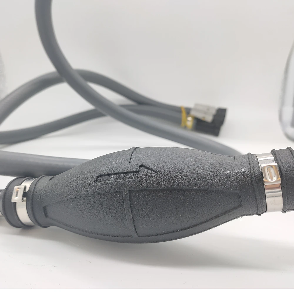 5/16" Outboard Fuel Line Hose Kit with Primer Bulb & Connectors for