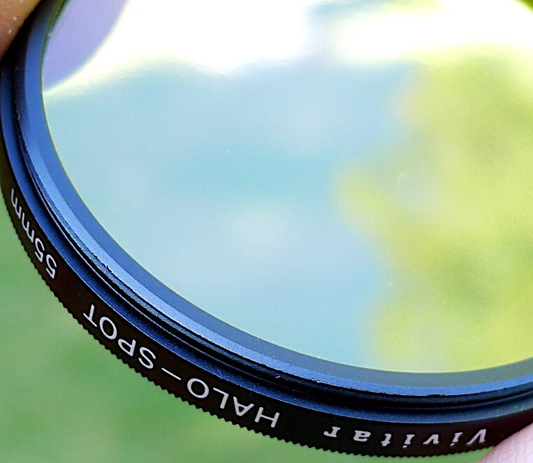 55mm Vivitar HS Halo Spot Filter - Soft Focus with Clear Center - NEW - Image 3 of 4