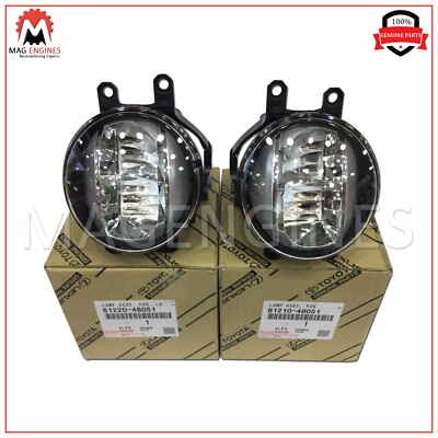 アン 81210-48051 & 81220-48051 GENUINE OEM LED FOG LAMP RH & LH SET | eBay