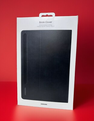 Original Samsung Galaxy Tab S7 / S8 Book Cover Case Black Tablet Hülle S8