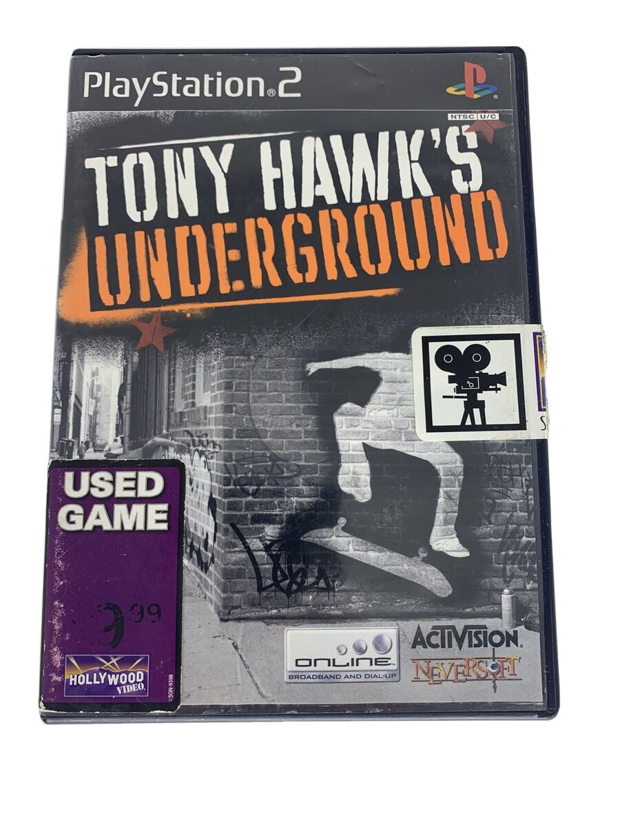 Tony Hawk's Underground - PlayStation 2 PS2 - CIB Sony