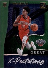 2020-21 Donruss Great X-Pectations Green Flood #13 Kira Lewis Jr. - NM-MT