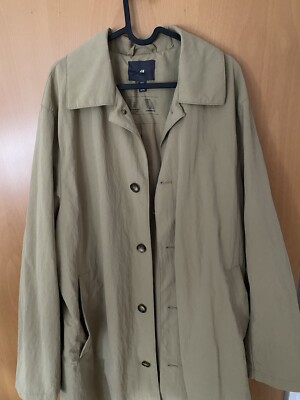 Trenchcoat Oversized Größe L  beige Herren / Unisex 