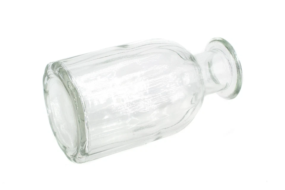 4 Glasflaschen Blumenvasen Dekoflaschen Set Minikaraffen Fläschchen Glaskaraffen - Bild 3 von 3