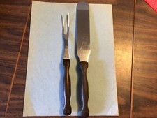 Vintage Cutco 2 Piece Set Fork & Spatula 1026 & 1028 Used