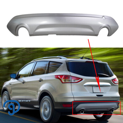 For 2013-2019 Ford Escape Silver Rear Lower Bumper Cover Titanium SEL