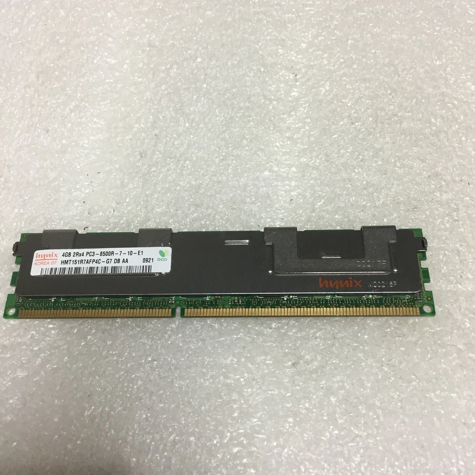 16GB 4X 4GB Hynix 2Rx4 PC3-8500R DDR3 ECC Registered SERVER Memory RAM - Image 2 of 4