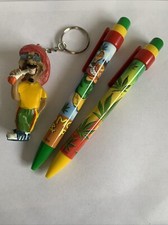 Funny Joint Jamaica Bob Marley Rasta Collection Weed Spilff  2 Pen & Keyring Set
