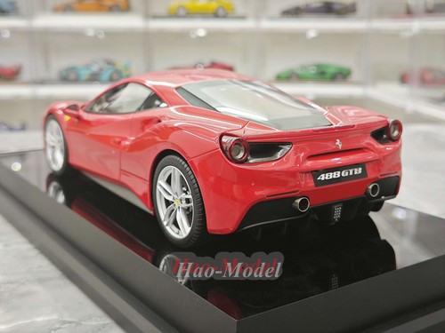 Amalgam 1/18 Ferrari 488Pista Limited Resin Model Car Diecast adults Gifts Red - Picture 14 of 19