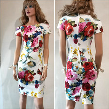 🆓US🛃  Dolce & Gabbana floral printed cotton dress IT 38