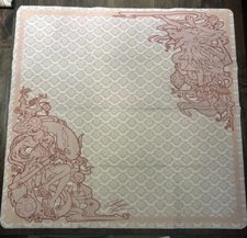 Manamoon Ghost Girl cloth 2 Player Mat Signed by Amanda Lapalme