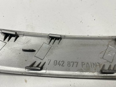 BMW Z4 Roadster E85 Trim Cover Left Side Handle Silver Genuine  