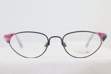 GREAT VINTAGE TITANFLEX BY ESCHENBACH 3660 TITANIUM BRILLE EYEGLASSES NEW 