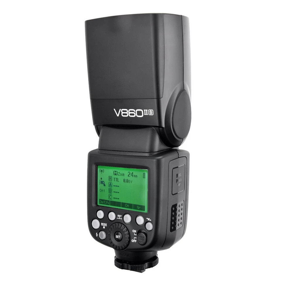  Godox V860II-S TTL HSS 1/8000s 2.4G Flash Speedlite Fr Sony+Color Filter Gift - Image 3 of 4