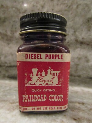 FLOQUIL RAILROAD COLORS MODEL PAINT - 1oz 1 OUNCE - DIESEL PURPLE