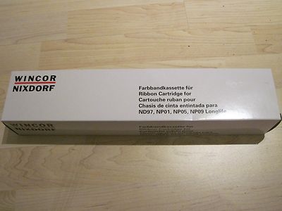 3  Stück Wincor Nixdorf Farbbandkassette 01750039419 für ND97 NP01 NP05 NP09 neu