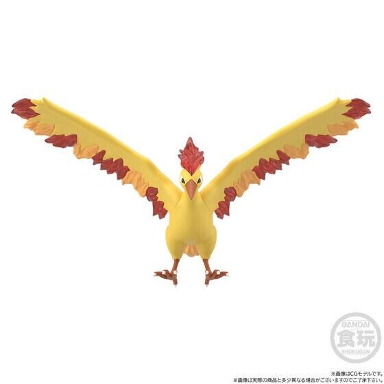 BANDAI POKEMON SCALE WORLD Kanto edition Articuno Zapdos Moltres 1/20  Figure