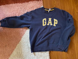 gap sweatshirt blue