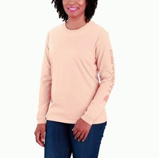 NEW WOMEN'S Medium 8-10 M HEAVYWEIGHT LOOSE FIT CARHARTT GRAPHIC T-SHIRT