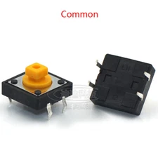 12x12x7.3mm Momentary Tact Tactile Micro Push Button Switch Panel PCB Switch