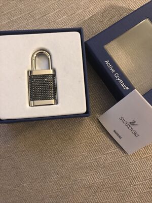 Swarovski USB Lock Jet Hematite | eBay
