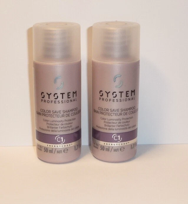 Wella system professional EnergyCode C1 Color Save Shampoo 2 x 50ml