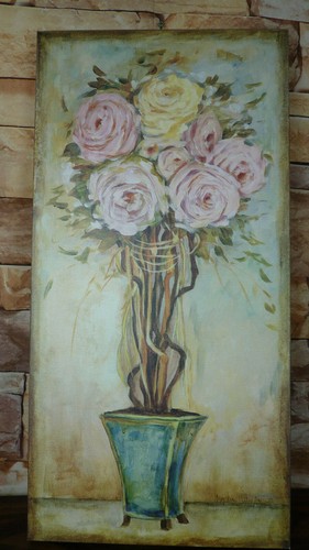 From a House in the Country for the Neiman Marcus Set 3 flores impresión artística 15x30 - Imagen 6 de 9