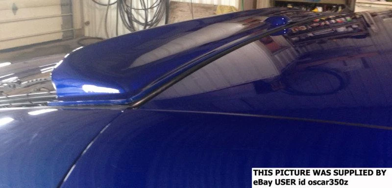 Se adapta a 03-08 350Z Z33 GTS Solarwing Acrílico Ventana Trasera Visera Deflector NUEVO 51962 Foto 3 de 4