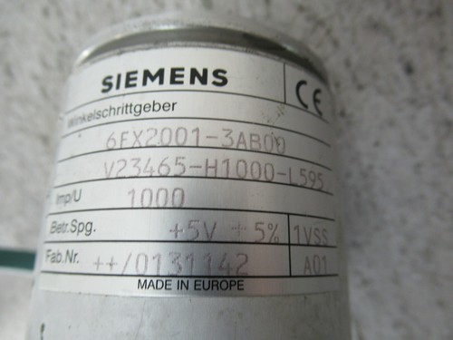 Siemens 6FX2001-3AB00 V23465-H1000-L595 Incremental Encoder Drehsensor - Picture 3 of 4